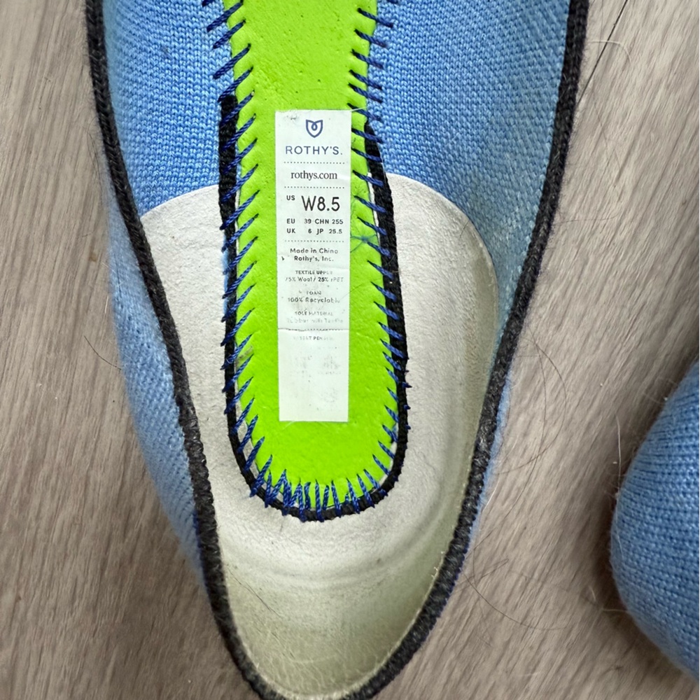 Blue Women's Shoes Rothy’s flats - Picture 2 of 5
